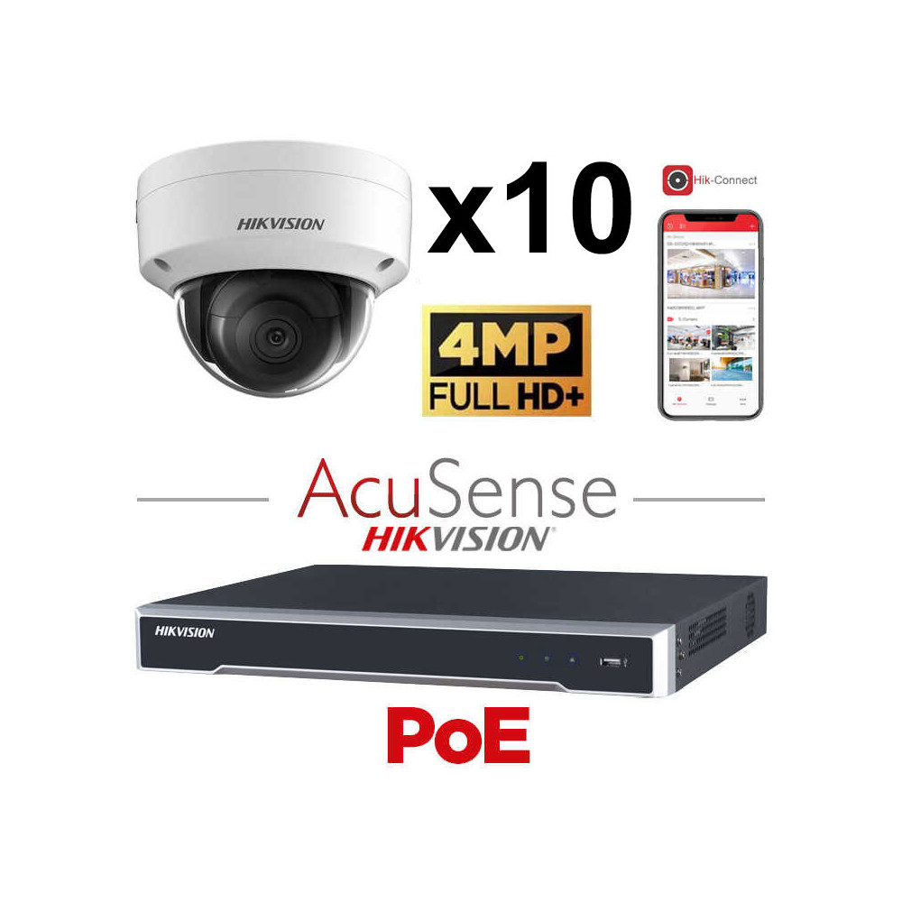 Caméra de Surveillance Ampoule 4K 8MP Zoom 10X Lecteur + Carte 128G