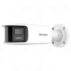 Caméra panoramique 4MP 180° ColorVu+X avec micro et alarme Hikvision DS-2CD2T47G2P-LSU/SL vision de nuit 40 mètres