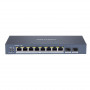 Switch PoE manageable longue distance 10 ports dont 8 ports PoE Hikvision DS-3E1310P-E
