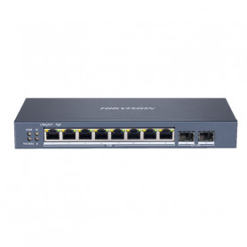 Switch PoE manageable longue distance 10 ports dont 8 ports PoE Hikvision DS-3E1310P-E