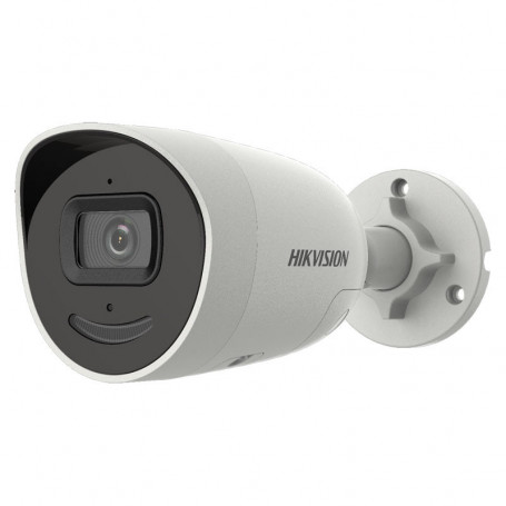 Caméra 4MP AcuSense micro intégré alarme sonore et visuelle Hikvision DS-2CD2046G2-IU/SL vision de nuit 40 mètres