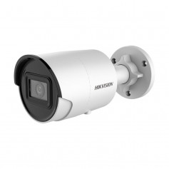 Caméra AcuSense 2.0 4MP H265+ micro intégré Hikvision DS-2CD2046G2-IU vision de nuit 40 mètres Powered by DarkFighter