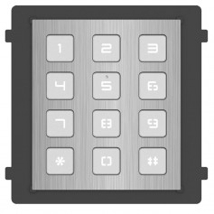 Module clavier de rue Hikvision DS-KD-KP/S en acier inoxydable