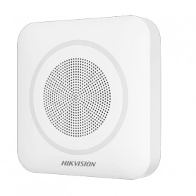 Sirène intérieure sans fil avec intercom Hikvision DS-PS1-II-WE