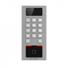 Terminal de contrôle d'accès vidéo extérieur IK09 et IP65 avec lecture de carte Hikvision DS-K1T502DBWX-C