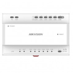 Distributeur IP 2 fils Hikvision DS-KAD706Y pour portier vidéo modulable 2 fils