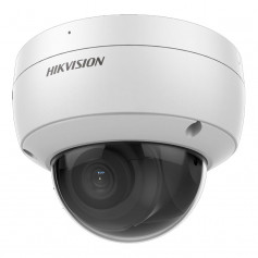 Caméra antivandale AcuSense micro intégré 4K H265+ Hikvision DS-2CD2183G2-IU vision de nuit 30 mètres
