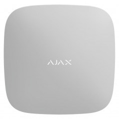 Centrale d'alarme maison sans fil blanche Ajax HUB Jeweller 100 dispositifs