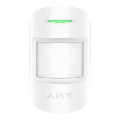 Détecteur de mouvement sans fil hors animaux Ajax MotionProtect Jeweller blanc pour alarme Ajax