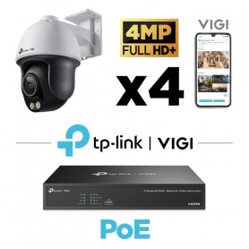 Kit vidéosurveillance 4 caméras TP-Link VIGI C540S 