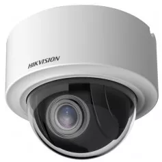 Caméra mini PTZ 4MP H265+ zoom x4 Hikvision DS-2DE3404W-DE(T5) vision de nuit sans IR