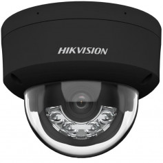 Caméra de surveillance 4K noire Hikvision DS-2CD2187G2H-LISU (Black) ColorVu Hybrid Light micro intégré vision de nuit 30 mètres