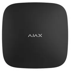 Prolongateur de portée sans fil noir Ajax ReX Jeweller jusqu'à 1800 mètres pour système d'alarme Ajax