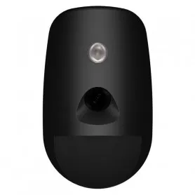 Hikvision DS-PDPC12PF-EG2-WE (Black) détecteur de mouvement noir avec caméra ColorVu intégrée pour alarme Hikvision AX PRO