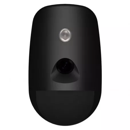 Hikvision DS-PDPC12PF-EG2-WE (Black) détecteur de mouvement noir avec caméra ColorVu intégrée pour alarme Hikvision AX PRO