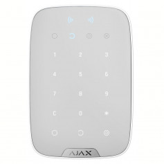Clavier tactile sans fil blanc Ajax Keypad Plus Jeweller avec lecteur de badge en déstockage