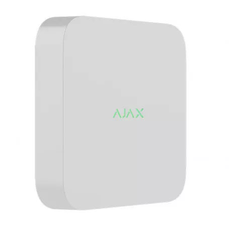 vue 3/4 Ajax NVR (8ch) blanc