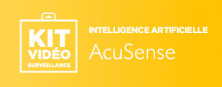 Kit vidéosurveillance IA (AcuSense)