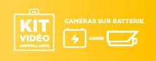 Kit vidéosurveillance sur batterie
