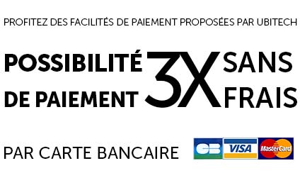 Paiement en 3 fois sans frais