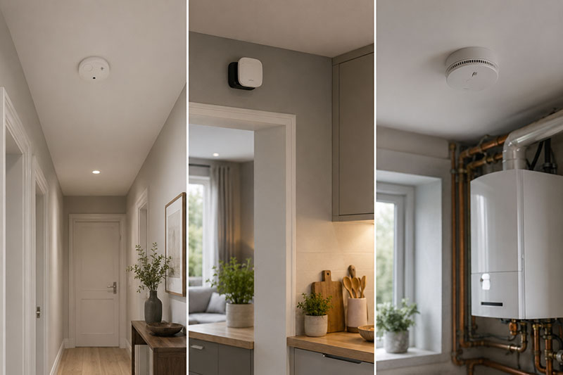 Installer un détecteur de fumée