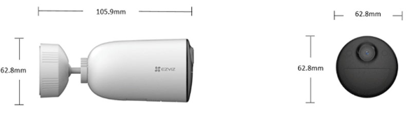 Schéma caméra sur batterie HB3