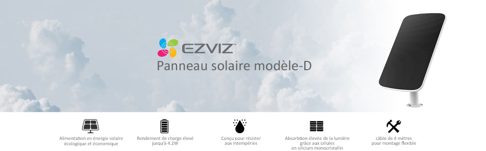 Panneau solaire-D EZVIZ