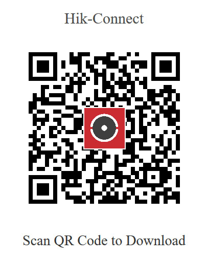 QR Code Hik-Connect