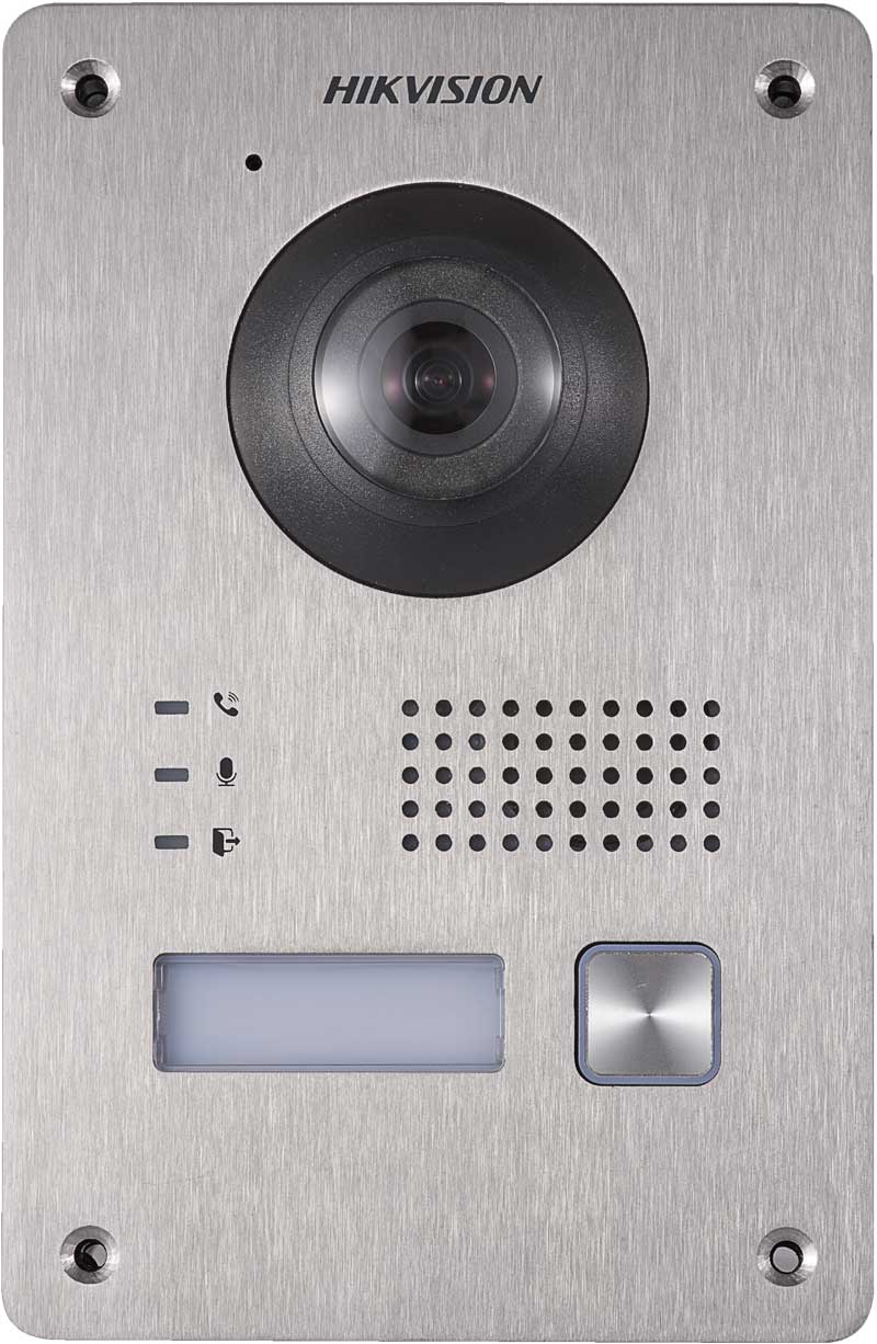 Kit Interphone Vidéo Couleur 2 Fils Hikvision Ds Kis701