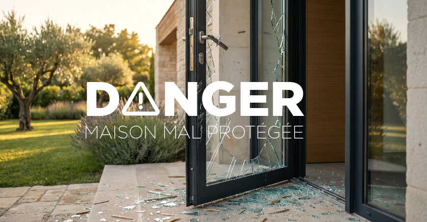maison mal protégée