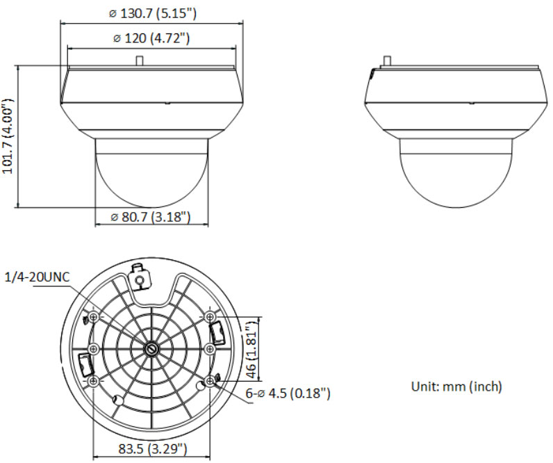 Schéma DS-2DE2A404IW-DE3/W