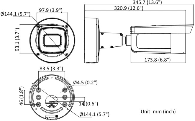 DS-2CD2686G2-IZS noir