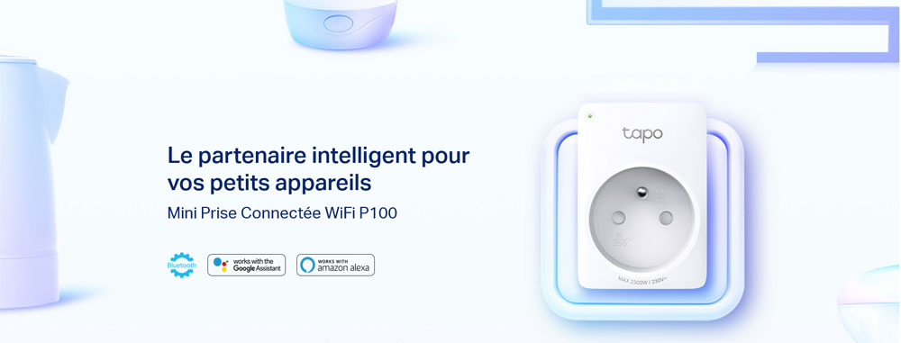 Tapo Prise Connectée WiFi, Prise Intelligente co…