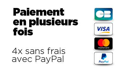 Paiement en 4 fois sans frais