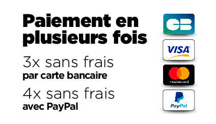 Paiement en plusieurs fois sans frais