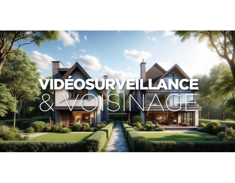 Caméra de surveillance et voisinage : que dit la réglementation ?