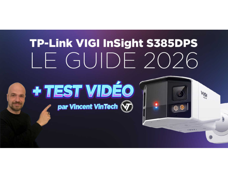 Tout sur la caméra TP-Link VIGI InSight S385DPS