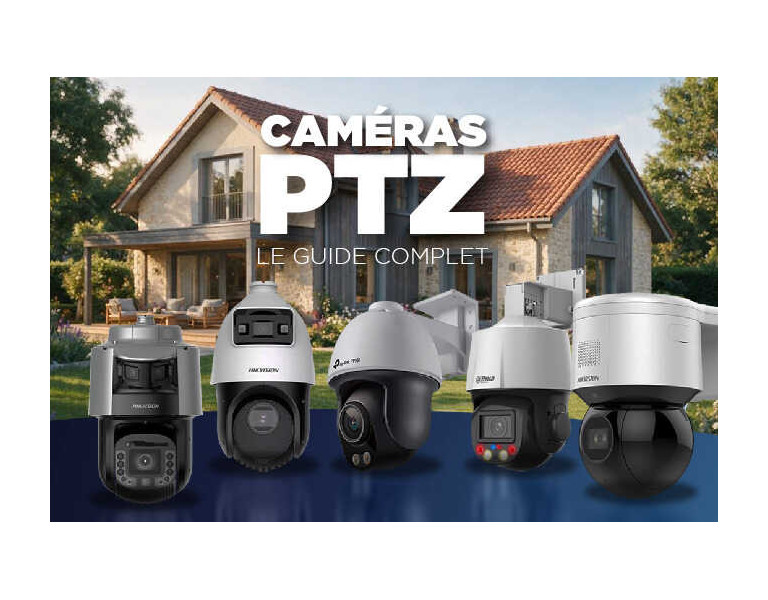 Cam&eacute;ra PTZ : le guide complet des meilleures cam&eacute;ras 2026