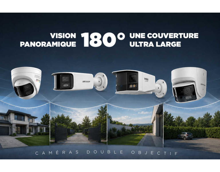 Caméra panoramique 180° : tout ce qu'il faut savoir pour bien choisir