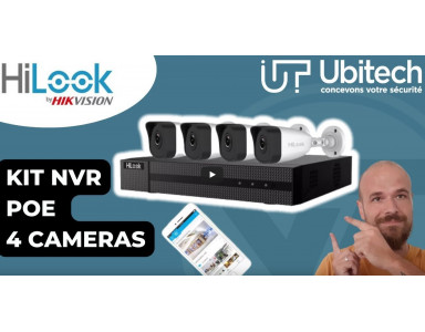 Test du kit de vidéosurveillance 4 caméras full HD HiLook IK-4142BH-MH/P
