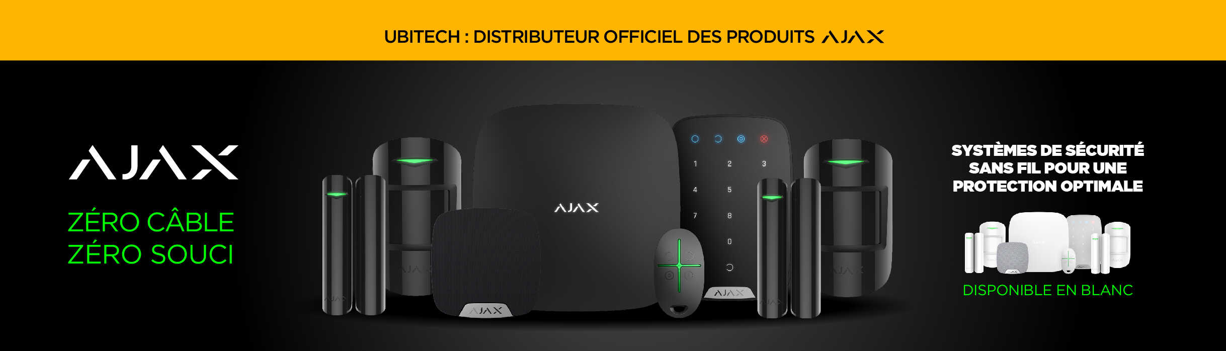 Systèmes d'alarme sans fil AJAX