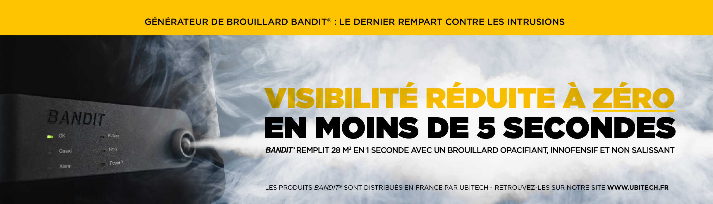 Générateurs de brouillard BANDIT